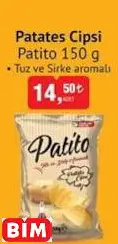 PATİTO  PATATES CİPSİ